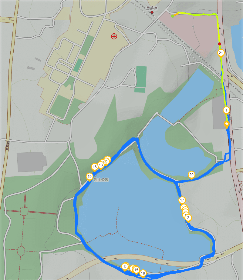 My Park Running Route